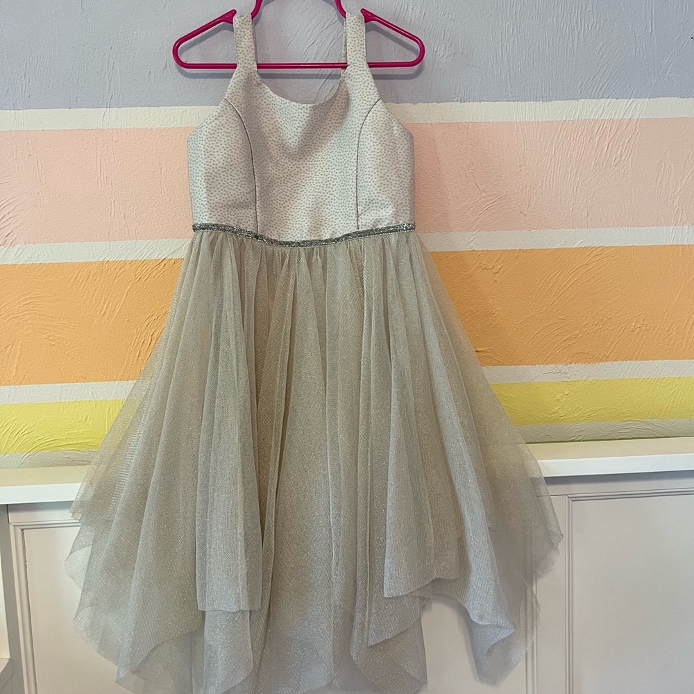 Sparkly Silver Dress